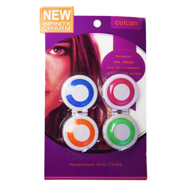 Детские мелки для волос CEL-122, 4 цвета