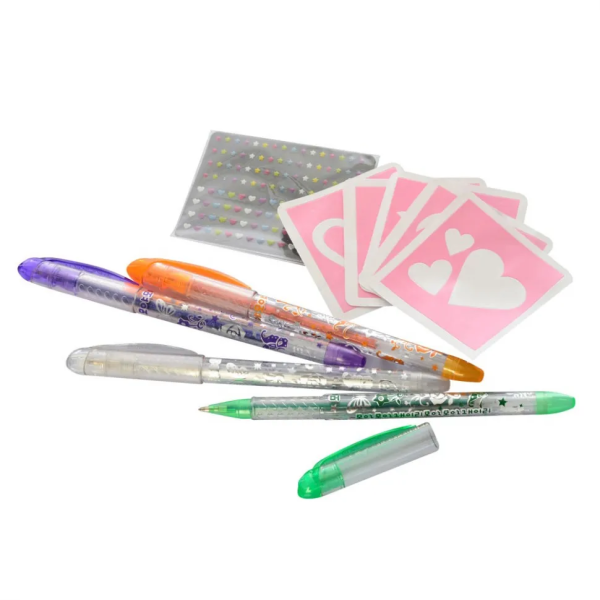 Детский игровой набор для тату J2003 с трафаретами