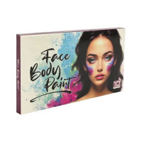 Дитячий набір аквагриму Cel-2503 палетка, пензлик, 10 кольорів (Cel-2503)