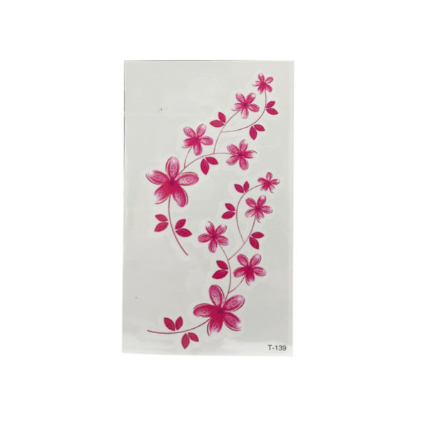 Временные тату "Tattoo" QQ+K(T), размер листа 14 х 7 см