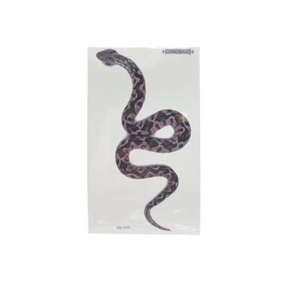 Временные тату "Tattoo" AM, размер листа 16 х 10 см