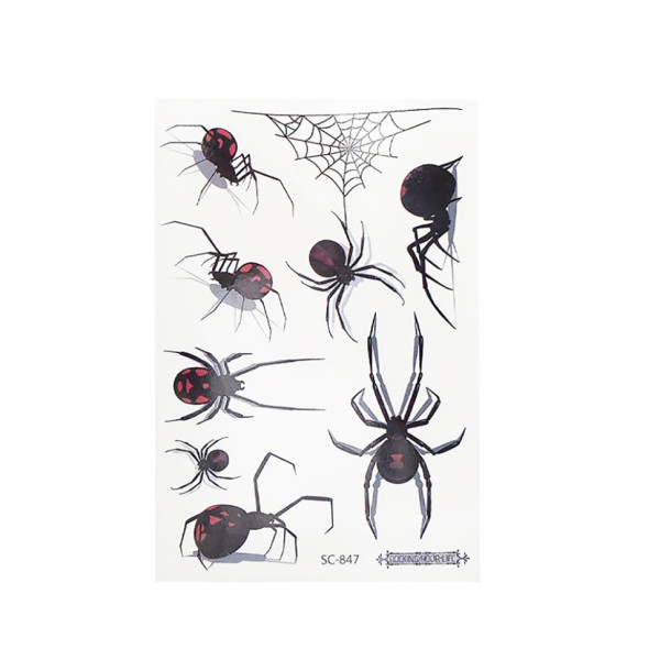 Тимчасові тату "Tattoo" SC, розмір аркуша 15 х 10,5 см