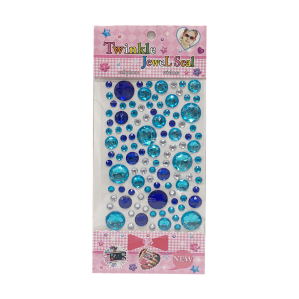 Наклейка каміння Серце Bambi CXM-B