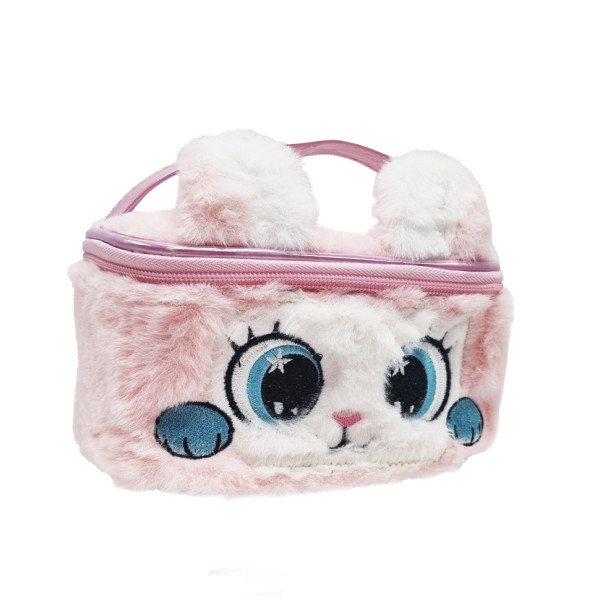 Детская косметичка Пушистая 2103W/X лаки и помада