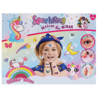 Дитячий іграшковий набір косметики L5285 лак 2 шт, помада, блиск, обруч для волосся (L5285)