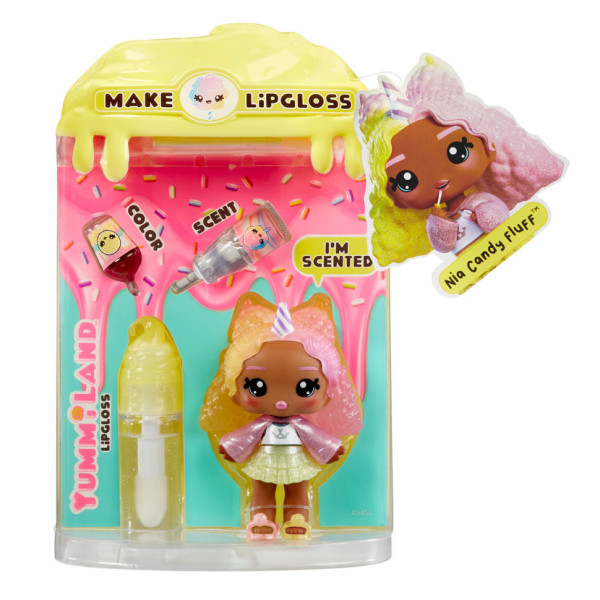 Ігровий набір з лялькою та блиском для губ Нія Кенді Yummiland 525462 (525462)