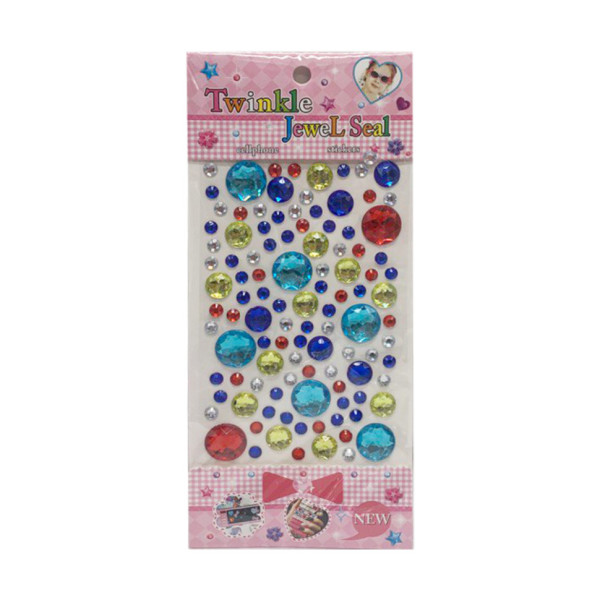 Наклейка каміння Серце Bambi CXM-B