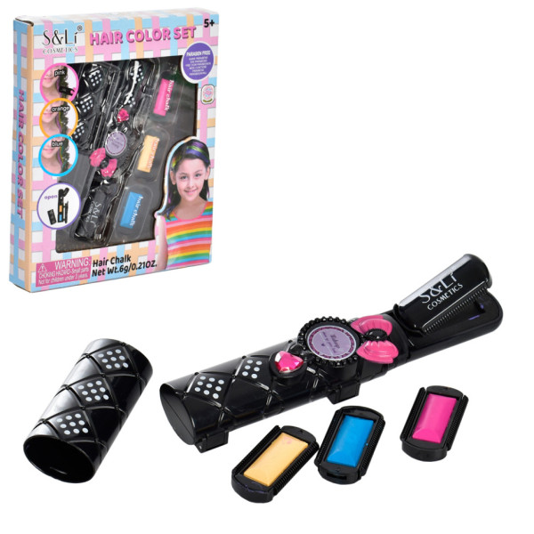 Детский набор "Косметика для волос"  S22343 плойка