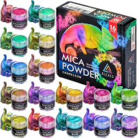 Перламутровый пигмент хамелеон Chameleon Mica Powder HM-001, 16 цветов(HM-001)