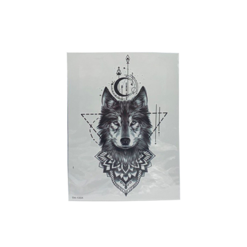 Тимчасові тату "Tattoo" TH, розмір аркуша 15 х 10,5 см