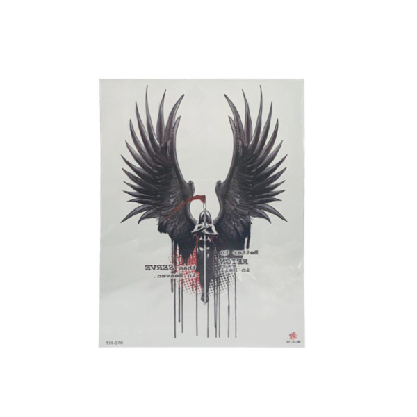 Временные тату "Tattoo" TH, размер листа 15 х 10,5 см