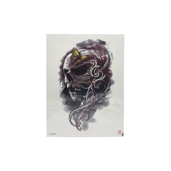 Тимчасові тату "Tattoo" TH, розмір аркуша 15 х 10,5 см