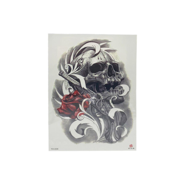 Временные тату "Tattoo" TH, размер листа 15 х 10,5 см