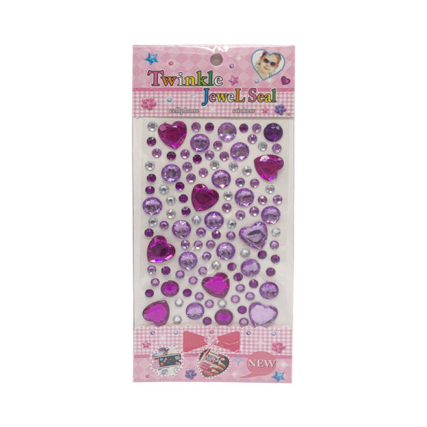 Наклейка камни Сердце Bambi CXM-B