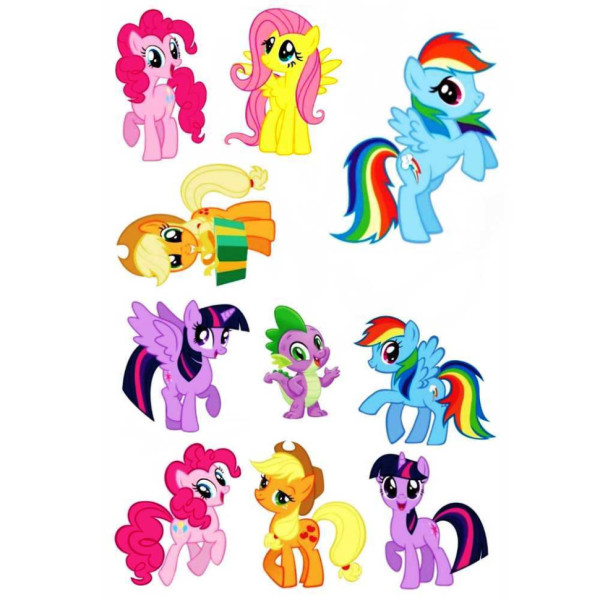 Временная татуировка Единороги Ink-Ok 44573359, 10 картинок