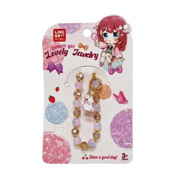 Бижутерия детская Браслет B4328 с подвеской