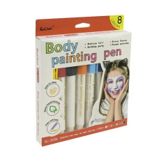 Дитячий набір аквагриму "Маркери" Cel-2502, 8 кольорів (Cel-2502)