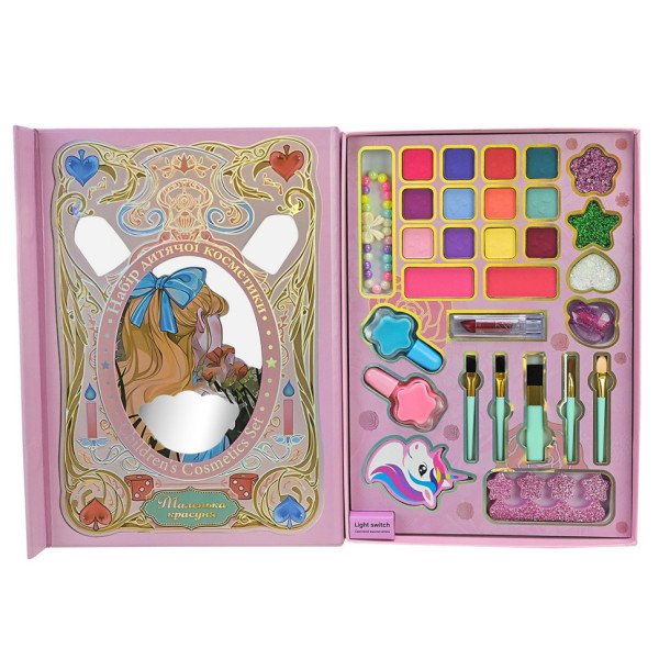Дитячий набір косметики "Маленька красуня" UKR2401 з підсвіткою (UKR2401)