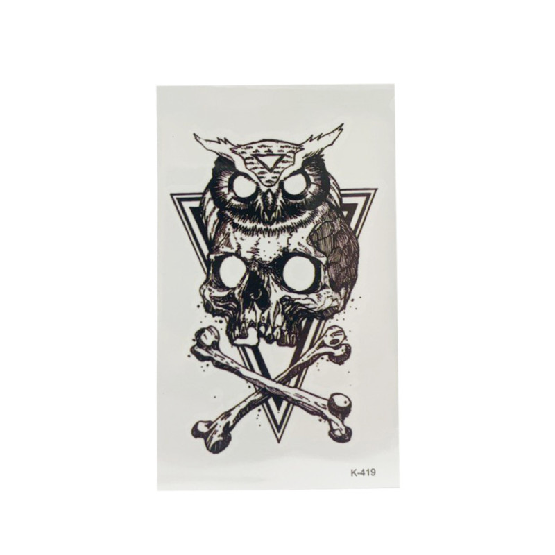 Тимчасові тату "Tattoo" QQ+K(K), розмір аркуша 14 х 7 см