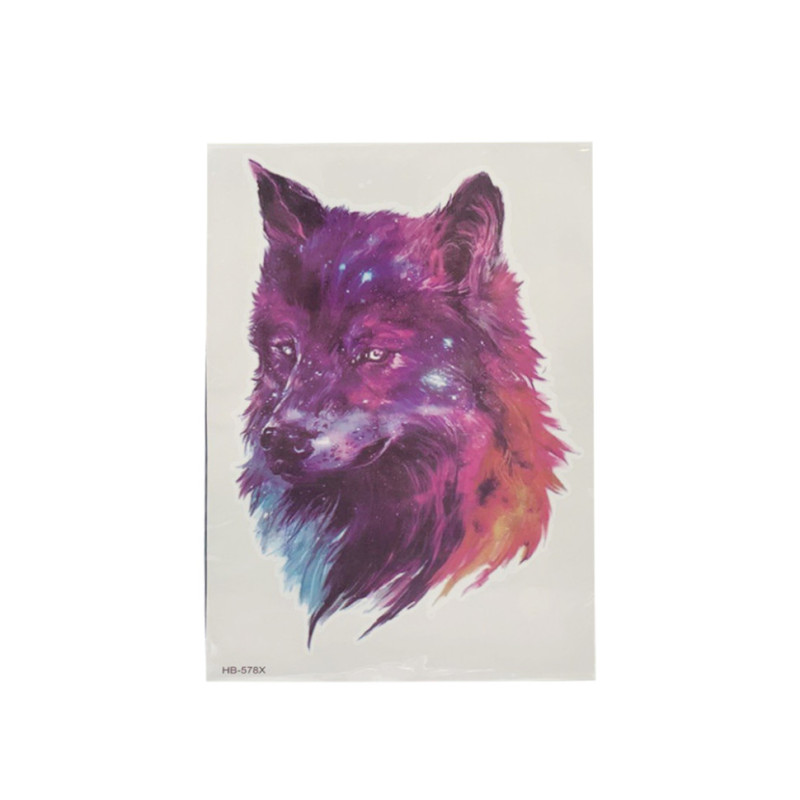 Тимчасові тату "Tattoo" HB, розмір аркуша 15 х 24 см
