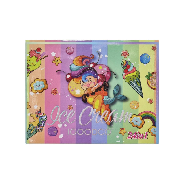 Косметика детская Тени для век LK3602 с кисточкой