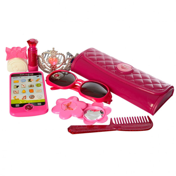 Детский игровой набор аксессуаров косметики YL5907 с мобильным телефоном