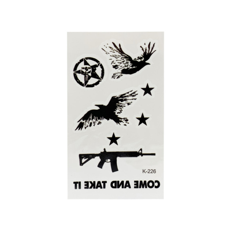 Тимчасові тату "Tattoo" QQ+K(K)  Bambi