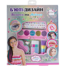 Дитячий набір кометики "Волосся та макіяж" T20727 палетка 5 кольорів (T20727)