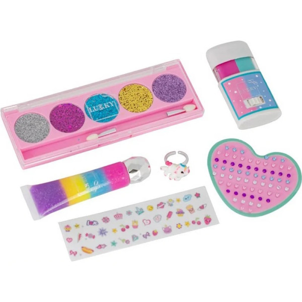 Дитячий набір кометики "Волосся та макіяж" T20727 палетка 5 кольорів (T20727)