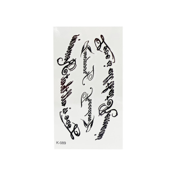 Временные тату "Надписи" QQ+K(K) Bambi