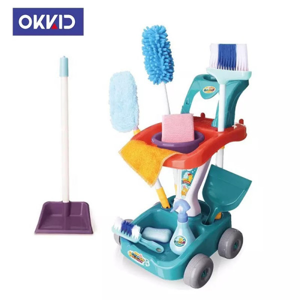 Детский игровой набор для уборки 998-9, 22 предмета