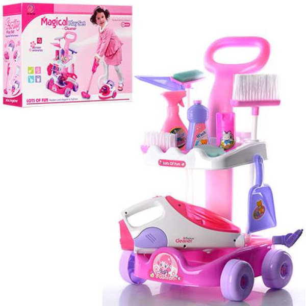 Игровой набор для уборки 5938-51 с тележкой
