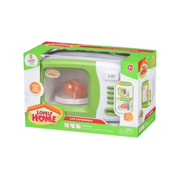 Ігровий набір мікрохвильова піч Same Toy Lovely Home 3214AUt з куркою гриль
