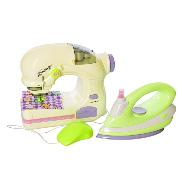 Игровой набор бытовой техники 6701A швейная машинка и утюг