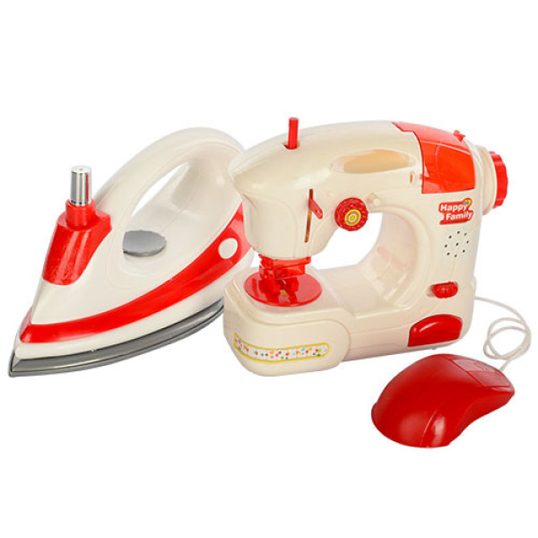 Игровой набор бытовой техники LS8236K утюг и швейная машинка