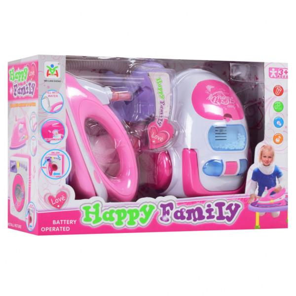 Детский игровой набор бытовой техники LS8237 пылесос и утюг в наборе