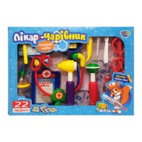 Игровой набор Доктор-волшебник Limo Toy M 0462, 22 предмета