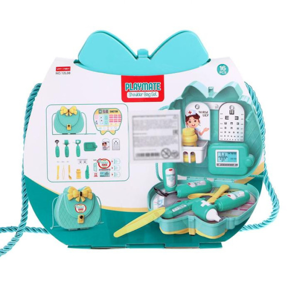 Детский игровой набор доктора 12L08 в сумочке