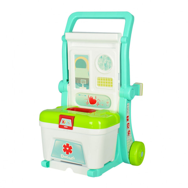 Детский игровой набор доктора 008-929 с тележкой  и инструментами