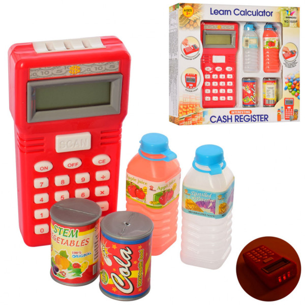 Ігровий касовий апарат 1609P з продуктами