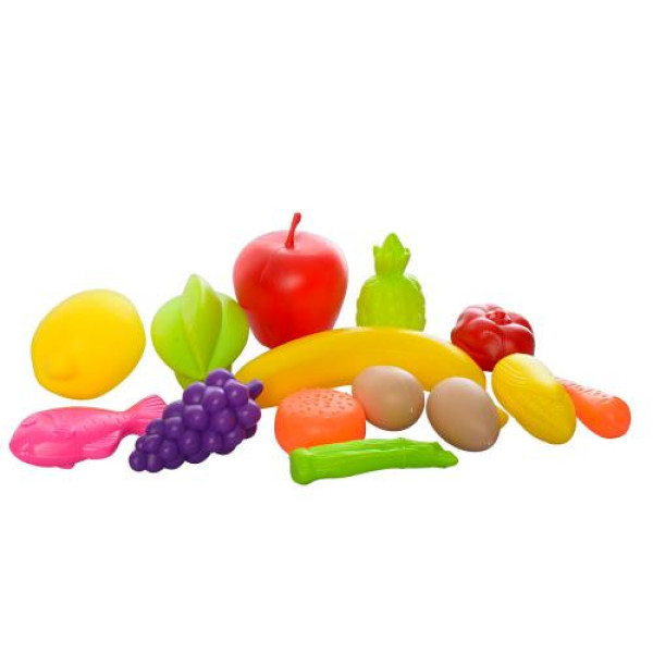 Игровой набор тележка для супермаркета 922-76 с продуктами