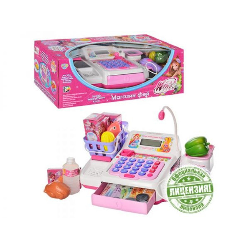 Игровой кассовый аппарат HK 00035 R с микрофоном