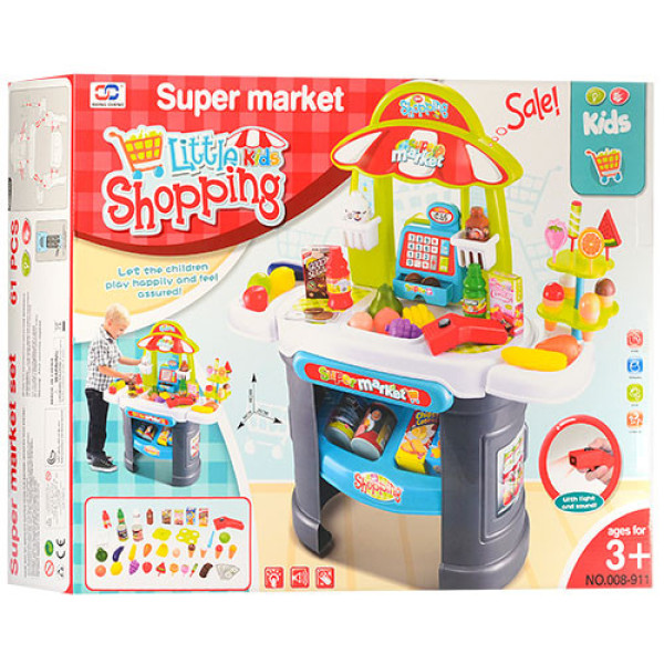 Детский игровой набор магазин 008-911 с продуктами