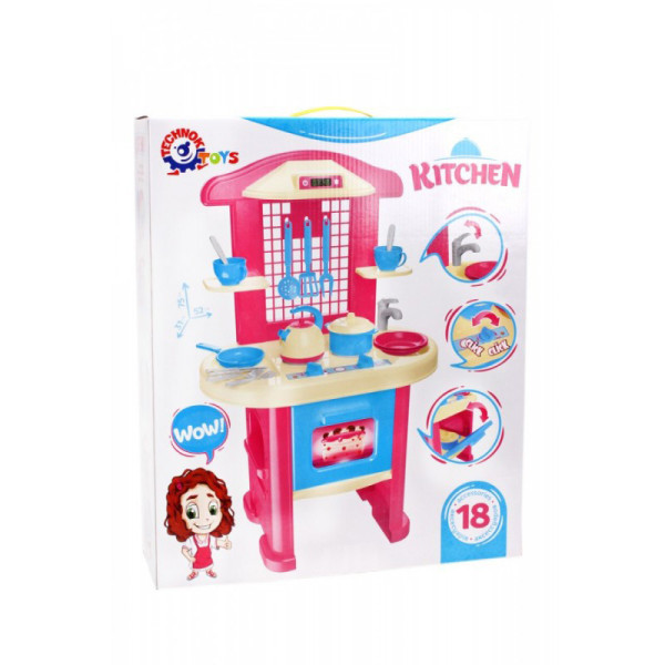 Набір ігровий "Моя перша кухня" ТехноК 3039TXK, 18 предметів (3039TXK)