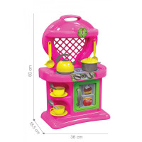 Дитяча ігрова кухня 10 2155TXK з посудом (2155TXK)