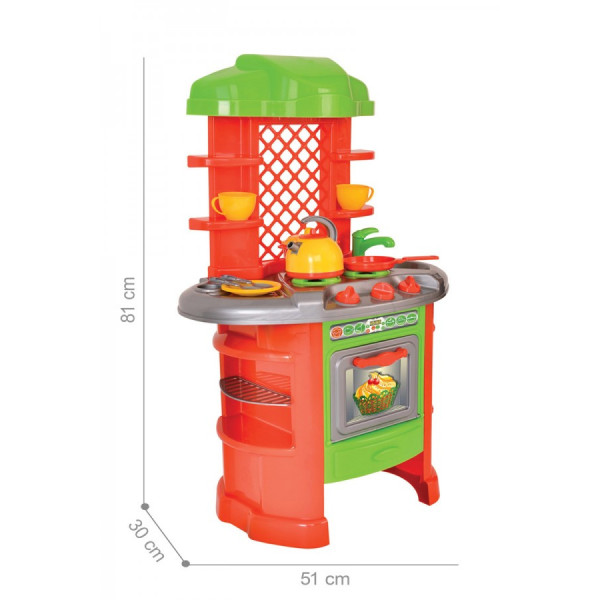 Детская игровая Кухня 0847TXK с посудой