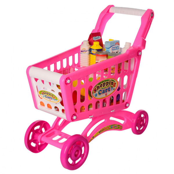 Игрушечная тележка с продуктами 922-09, 56 деталей