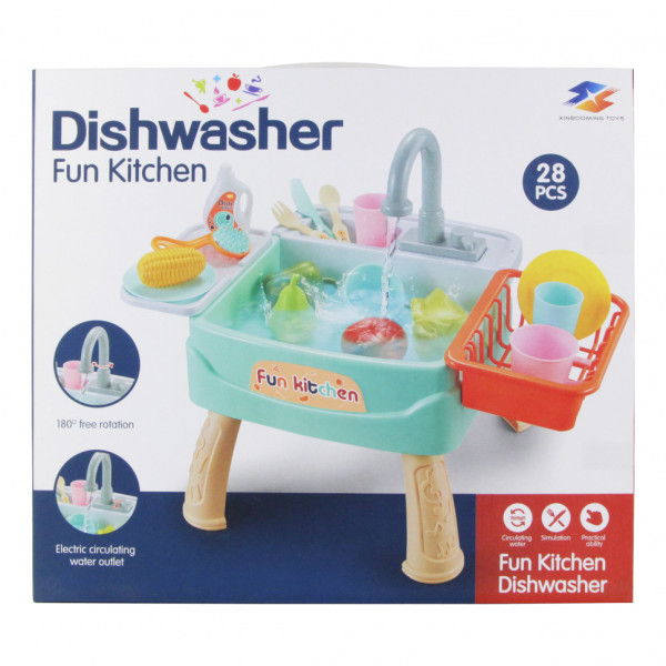 Детский игровой набор Кухня 1110 с насосом для воды