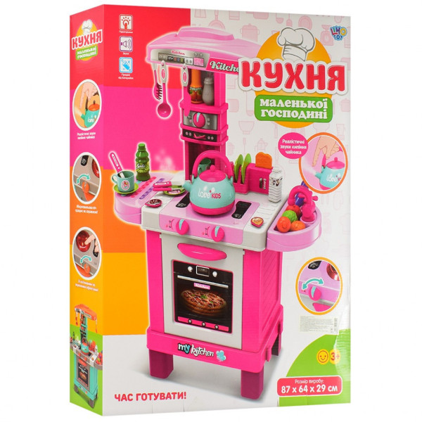 Игровой набор Кухня 008-939, продукты, посуда, 87-64-29 см