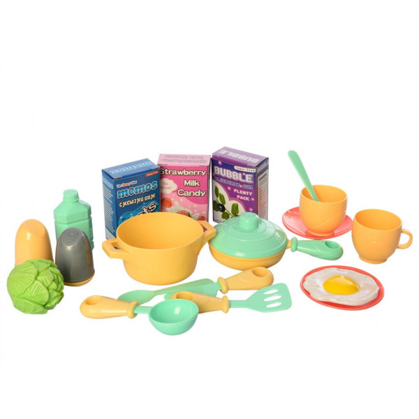 Игровой набор Кухня 16824, продукты, посуда, плита, духовка